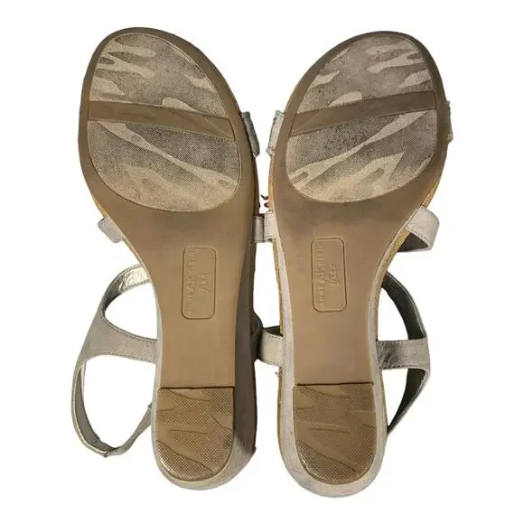 AK Ann Klein Sport Women's Jabari Slingback Wedge Sandal 9.5 - Picture 7 of 7